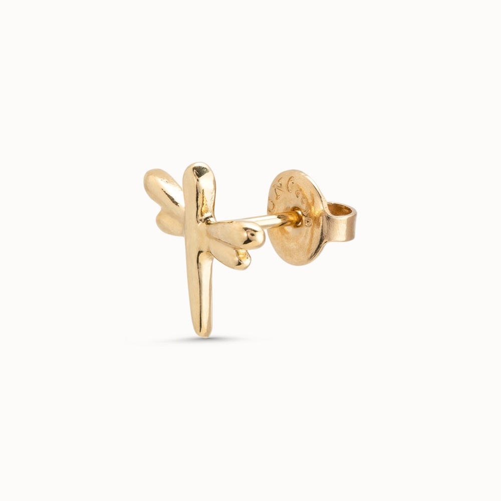 UNO de 50 Collection Piercings Fly High Stud Piercing Gold set of 2 - Picture 4 of 10